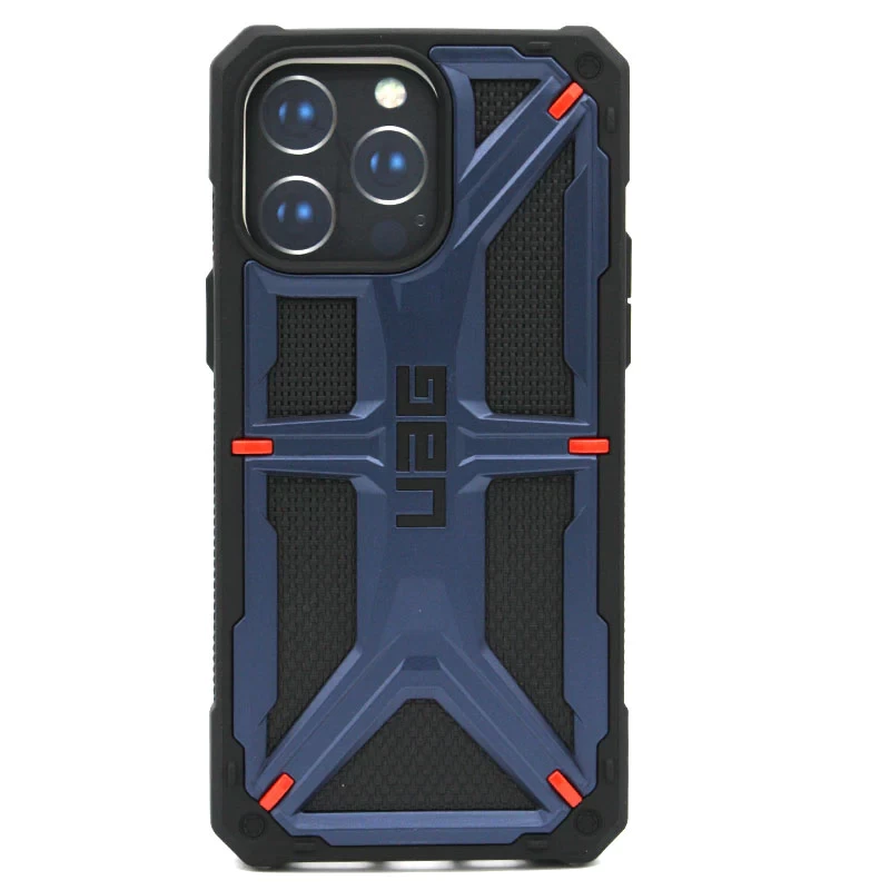 Urban Armor Gear UAG iPhone 14 Case, Monarch Rugged Light Weight Premium  Protective Case/Cover (Blue Colour)