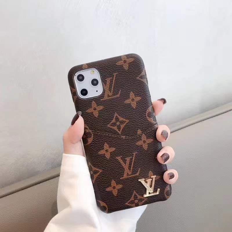 Premium Collection Phone Case With Louis Vuitton Logo With Wallet